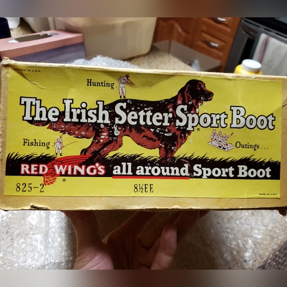 BNIB Red Wing Irish Setter Vintage New Old Stock 8" mocs - Picture 4 of 12
